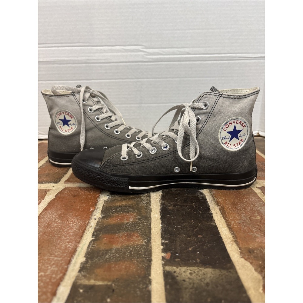 Vtg Converse Chuck Taylor All Star High Top Black Label Fade Men's 8 Woman's 10